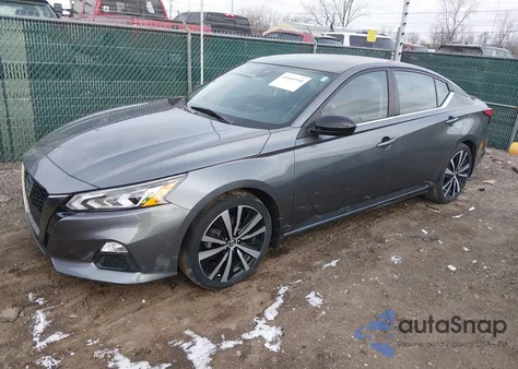 2021 Nissan Altima Sr Fwd из США, поврежденный, VIN 1N4BL4CVXMN357506